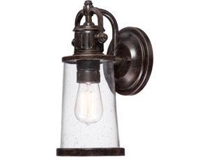 Quoizel 1 Light Steadman Outdoor Wall Lantern, Imperial Bronze - SDN8405IB Quoizel 1 Light Steadman Outdoor Wall Lantern, Imperial Bronze - SDN8405IB