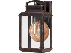 Quoizel 1 Light Byron Outdoor Wall Lantern in Imperial Bronze - BRN8406IB Quoizel 1 Light Byron Outdoor Wall Lantern in Imperial Bronze - BRN8406IB