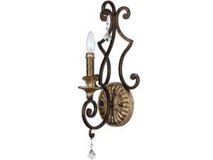 Quoizel 1 Light Marquette Wall Fixture in Heirloom - MQ8701HL Quoizel 1 Light Marquette Wall Fixture in Heirloom - MQ8701HL