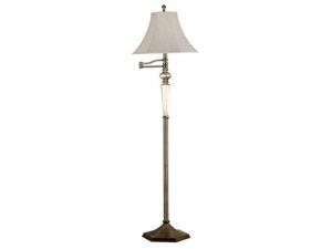 Kenroy Home Mackinley Swing Arm Floor Lamp Georgetown Bronze Finish - 20617GBRZ Kenroy Home Mackinley Swing Arm Floor Lamp Georgetown Bronze Finish - 20617GBRZ