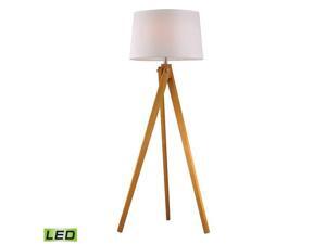Dimond Lighting Wooden Tripod Floor Lamp in Natural Wood Tone - D2469-LED Dimond Lighting Wooden Tripod Floor Lamp in Natural Wood Tone - D2469-LED