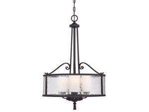 Quoizel 3 Light Adonis Pendant in Dark Cherry - ADS2818DC Quoizel 3 Light Adonis Pendant in Dark Cherry - ADS2818DC