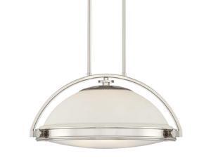 Quoizel 3 Light Uptown Fulton Pendant in Imperial Silver - UPFT1820IS Quoizel 3 Light Uptown Fulton Pendant in Imperial Silver - UPFT1820IS