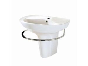 American Standard 0044.000.020 Ravenna Semi-Pedestal Sink Leg, White American Standard 0044.000.020 Ravenna Semi-Pedestal Sink Leg, White