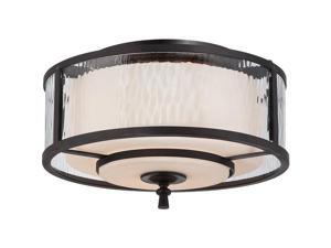 Quoizel 2 Light Adonis Flush Mount in Dark Cherry - ADS1615DC Quoizel 2 Light Adonis Flush Mount in Dark Cherry - ADS1615DC