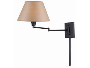 Kenroy Home Simplicity Wall Swing Arm BL Matte Black Finish - 30110BLKP Kenroy Home Simplicity Wall Swing Arm BL Matte Black Finish - 30110BLKP