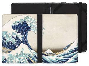Kindle Paperwhite Case with "The great wave" Design by Ando Hiroshige Kindle Paperwhite Case with "The great wave" Design by Ando Hiroshige