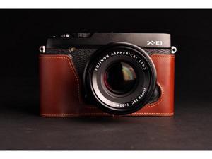 TP original Leather body half case for Fujifilm X-E1 Fuji XE1(
Brown) TP original Leather body half case for Fujifilm X-E1 Fuji XE1(
Brown)