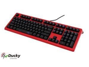 Ducky Shine 4 Red Case Blue/Red LED Backlit Keyboard (Clear Switch) Ducky Shine 4 Red Case Blue/Red LED Backlit Keyboard (Clear Switch)