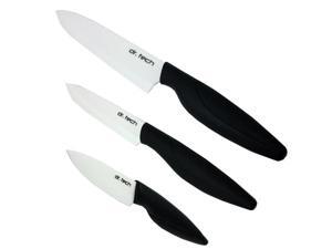 Dr. tech Ceramic Knife Set - 3pc Dr. tech Ceramic Knife Set - 3pc