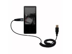 Coiled USB Cable compatible with the Cowon iAudio 10 / i10 Coiled USB Cable compatible with the Cowon iAudio 10 / i10