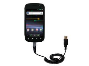 Coiled USB Cable compatible with the Google Nexus S Coiled USB Cable compatible with the Google Nexus S