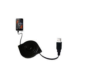 Retractable USB Power Port Ready charger cable designed for the Sony Ericsson Xperia active and uses TipExchange Retractable USB Power Port Ready charger cable designed for the Sony Ericsson Xperia active and uses TipExchange