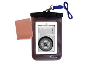 Waterproof Camera Case compatible with the Casio Exilim Zoom EX-Z77 Waterproof Camera Case compatible with the Casio Exilim Zoom EX-Z77