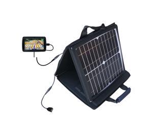 SunVolt MAX Solar Charger compatible with the Garmin Nuvi 855 and one other device; charge from sun at wall outlet-like speed SunVolt MAX Solar Charger compatible with the Garmin Nuvi 855 and one other device; charge from sun at wall outlet-like speed