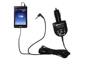 FM Transmitter & Car Charger compatible with the Asus MeMO Pad HD7 FM Transmitter & Car Charger compatible with the Asus MeMO Pad HD7