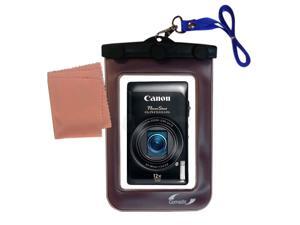 Waterproof Camera Case compatible with the Canon Powershot ELPH 100 110 115 130 320 330 500 510 520 530 Waterproof Camera Case compatible with the Canon Powershot ELPH 100 110 115 130 320 330 500 510 520 530