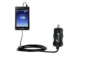 Mini Car Charger compatible with the Asus MeMO Pad HD7 Mini Car Charger compatible with the Asus MeMO Pad HD7