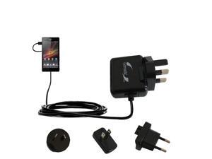 International Wall Charger compatible with the Sony Xperia ZR International Wall Charger compatible with the Sony Xperia ZR