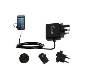 International Wall Charger compatible with the Gigabyte GSmart Rio R1 International Wall Charger compatible with the Gigabyte GSmart Rio R1