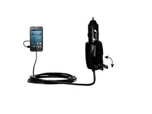 Car & Home 2 in 1 Charger compatible with the Gigabyte GSmart Rio R1 Car & Home 2 in 1 Charger compatible with the Gigabyte GSmart Rio R1