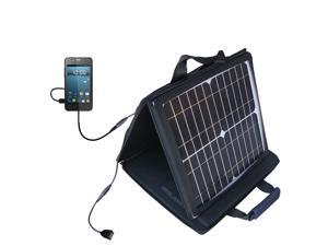 SunVolt MAX Solar Charger compatible with the Gigabyte GSmart Rio R1 and one other device; charge from sun at wall outlet-like s SunVolt MAX Solar Charger compatible with the Gigabyte GSmart Rio R1 and one other device; charge from sun at wall outlet-like s
