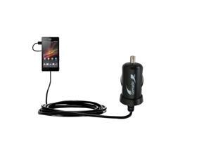 Mini Car Charger compatible with the Sony Xperia ZR Mini Car Charger compatible with the Sony Xperia ZR