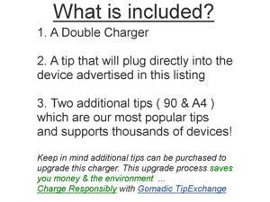 mini Double Car Charger with tips including compatible with the Hisense Sero 7 Pro M470BSA mini Double Car Charger with tips including compatible with the Hisense Sero 7 Pro M470BSA
