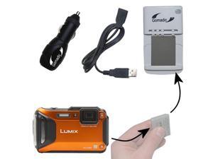 Lithium Battery Fast Charger compatible with the Panasonic Lumix DMC-TS5 / D Lithium Battery Fast Charger compatible with the Panasonic Lumix DMC-TS5 / D