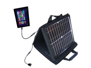 SunVolt Solar Charger compatible with the Asus Transformer T100 T100TA-H1-GR T100TA-C1-GR and one other device - charge from sun SunVolt Solar Charger compatible with the Asus Transformer T100 T100TA-H1-GR T100TA-C1-GR and one other device - charge from sun