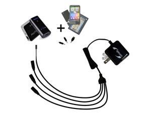 Quad output Wall Charger includes tip for the HooToo TripMate Nano Quad output Wall Charger includes tip for the HooToo TripMate Nano