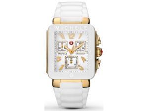 Michele MWW06L000013 Park Jelly Bean White Silicone Women's Watch Michele MWW06L000013 Park Jelly Bean White Silicone Women's Watch