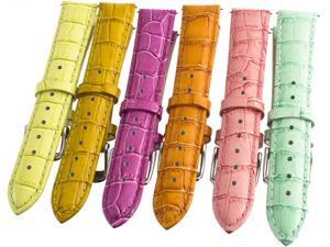 Invicta 18mm Multi Colored Women's Leather Strap Watch Band IN01 Invicta 18mm Multi Colored Women's Leather Strap Watch Band IN01
