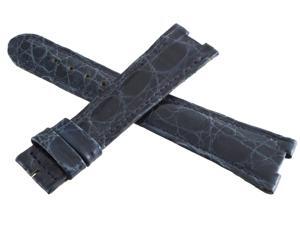 Ulysse Nardin NOS 20x16mm Navy Blue Leather Men's Watch Band UN-001 Ulysse Nardin NOS 20x16mm Navy Blue Leather Men's Watch Band UN-001