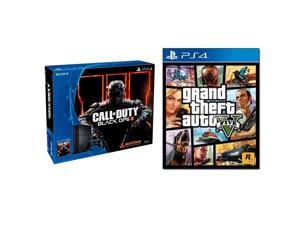 PS4 500GB Call of Duty Black Ops III bundle w/ Grand Theft Auto 5 PS4 500GB Call of Duty Black Ops III bundle w/ Grand Theft Auto 5
