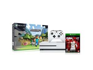 Microsoft Xbox One S 500GB Console - Minecraft Bundle with NBA 2K17 Microsoft Xbox One S 500GB Console - Minecraft Bundle with NBA 2K17