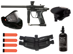 Kingman Spyder Fenix Paintball Pro Player Pack - Dust Diamond Black Kingman Spyder Fenix Paintball Pro Player Pack - Dust Diamond Black
