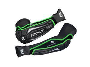 Exalt Paintball Thrasher Elbow Pads - Black / Lime - Medium/Large Exalt Paintball Thrasher Elbow Pads - Black / Lime - Medium/Large