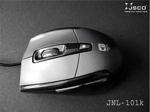 JSCO™ JNL-101 Silent Quiet 96% Noiseless Click Button Wired Gaming Optical Mouse 1600 DPI JSCO™ JNL-101 Silent Quiet 96% Noiseless Click Button Wired Gaming Optical Mouse 1600 DPI
