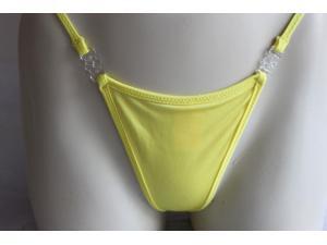 Flirtzy Sexy Mini Micro Lycra Y Back Breakaway Clips G-String Thong Flirtzy Sexy Mini Micro Lycra Y Back Breakaway Clips G-String Thong