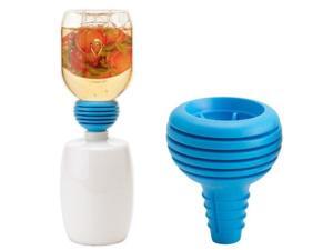 Jokari E-Z Funnel Multi-Purpose, Bottle to Bottle, Dishwasher Safe Jokari E-Z Funnel Multi-Purpose, Bottle to Bottle, Dishwasher Safe