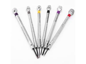 6 Piece Flat Tip Mini Precision Jewelers Screwdriver Set Watchmaker Tools 6 Piece Flat Tip Mini Precision Jewelers Screwdriver Set Watchmaker Tools