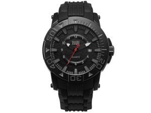 Shark Army Men's Military Quartz Sport Watch Date Display Black Rubber Band SAW210 Shark Army Men's Military Quartz Sport Watch Date Display Black Rubber Band SAW210