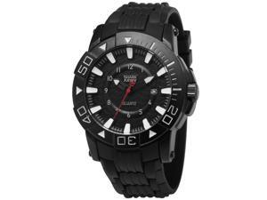Shark Army Men's Military Quartz Sport Watch Date Display Black Rubber Band SAW209 Shark Army Men's Military Quartz Sport Watch Date Display Black Rubber Band SAW209