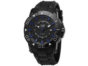 Shark Army Men's Military Quartz Sport Watch Date Display Black Rubber Band SAW213 Shark Army Men's Military Quartz Sport Watch Date Display Black Rubber Band SAW213