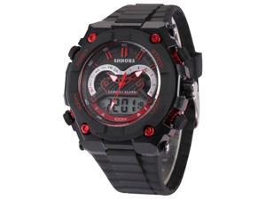 Timebear LED177 Mens Quartz Watch Digital Analog Date Day Display Rubber Band Timebear LED177 Mens Quartz Watch Digital Analog Date Day Display Rubber Band