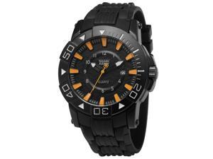 SHARK ARMY Men's SAW096 Analog Quartz Date Display Military Silicone Band Wrist Watch SHARK ARMY Men's SAW096 Analog Quartz Date Display Military Silicone Band Wrist Watch