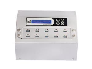 Intelligent 9 Series (UB910H) - Silver Pro High Speed USB 3.0 series 1 - 9 Target USB Flash Memory/ Pen Drive Duplicator - (3 GB/Mins) Intelligent 9 Series (UB910H) - Silver Pro High Speed USB 3.0 series 1 - 9 Target USB Flash Memory/ Pen Drive Duplicator - (3 GB/Mins)