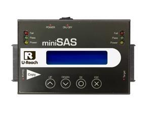 1 to 1 miniSAS Series SATA/IDE/SAS HDD/SSD Duplicator and Sanitizer (SAS-MS118) 1 to 1 miniSAS Series SATA/IDE/SAS HDD/SSD Duplicator and Sanitizer (SAS-MS118)