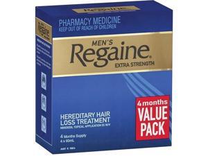 Regaine Men’s Extra Strength Solution 4 months 4x60mL Regaine Men’s Extra Strength Solution 4 months 4x60mL